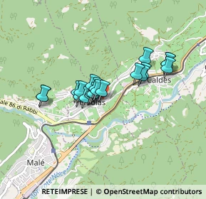 Mappa Via Ergisto Bezzi, 38027 Malé TN, Italia (0.6255)