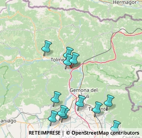 Mappa Centro commerciale la Valli di Carnia a, 33020 Amaro UD, Italia (17.34417)