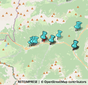 Mappa Località la Mora, 32020 Canale D'agordo BL, Italia (3.594)