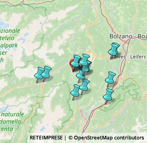Mappa Via Doss di Pez, 38023 Cles TN, Italia (9.186)