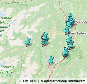 Mappa Via Doss di Pez, 38023 Cles TN, Italia (15.033)