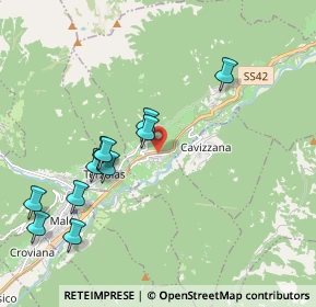 Mappa Via del Zocol, 38022 Caldes TN, Italia (2.02818)