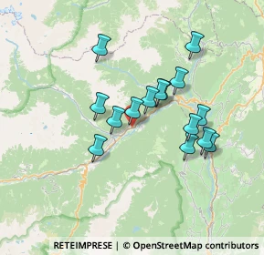 Mappa Via del Zocol, 38022 Caldes TN, Italia (5.77667)