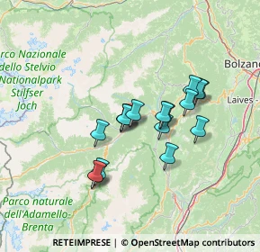 Mappa Via del Zocol, 38022 Caldes TN, Italia (10.51353)