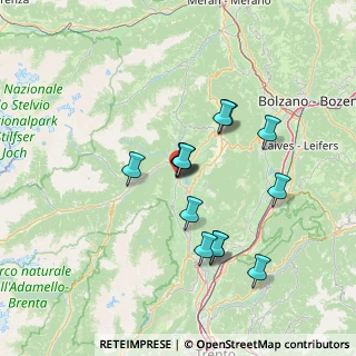 Mappa Via Enrico Bergamo, 38023 Cles TN, Italia (12.12923)
