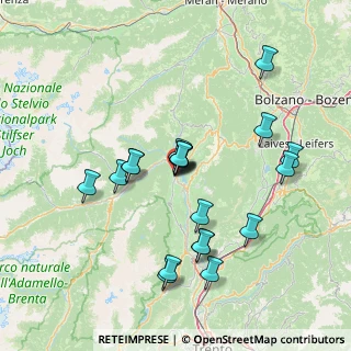 Mappa Via Enrico Bergamo, 38023 Cles TN, Italia (13.41)