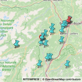Mappa Via Enrico Bergamo, 38023 Cles TN, Italia (15.976)
