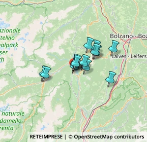 Mappa Via Enrico Bergamo, 38023 Cles TN, Italia (7.72286)
