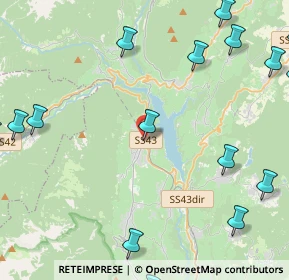 Mappa Via Enrico Bergamo, 38023 Cles TN, Italia (6.8425)