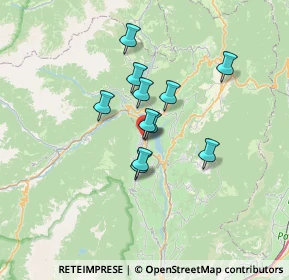 Mappa Via Enrico Bergamo, 38023 Cles TN, Italia (4.75364)