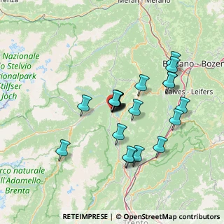 Mappa Piazza 1° maggio, 38023 Cles TN, Italia (12.255)