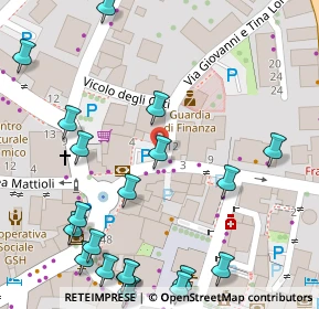 Mappa Piazza 1° maggio, 38023 Cles TN, Italia (0.088)