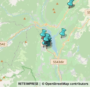 Mappa Piazza 1° maggio, 38023 Cles TN, Italia (1.78917)