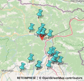 Mappa Via Burieit, 33020 Cavazzo Carnico UD, Italia (14.47667)