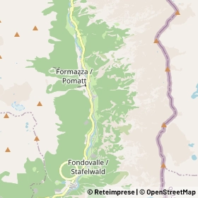 Mappa Formazza