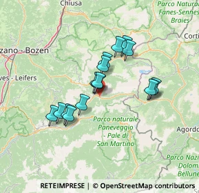 Mappa Strada de San Pelegrin, 38035 Moena TN, Italia (10.80813)