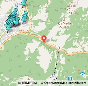 Mappa Strada de San Pelegrin, 38035 Moena TN, Italia (1.5855)