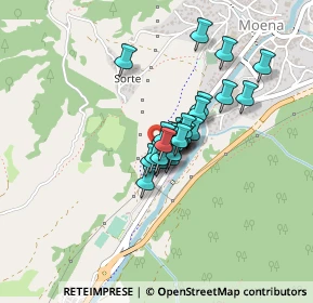 Mappa Strada de Prealon, 38035 Moena TN, Italia (0.24074)