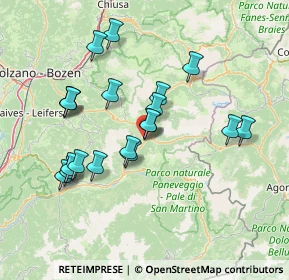 Mappa Str. della Comunità de Fiem, 38035 Moena TN, Italia (13.535)