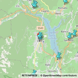 Mappa Via IV Novembre, 38023 Cles TN, Italia (3.22091)