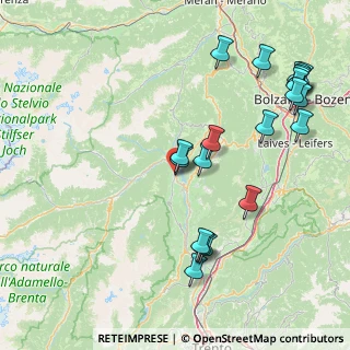 Mappa Via Giovanni e Tina Lorenzoni, 38023 Cles TN, Italia (18.8365)