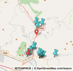 Mappa Via Tangenziale Superstrada, 03049 Sant'Elia Fiumerapido FR, Italia (4.26786)