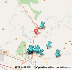 Mappa Via Tangenziale Superstrada, 03049 Sant'Elia Fiumerapido FR, Italia (4.69857)
