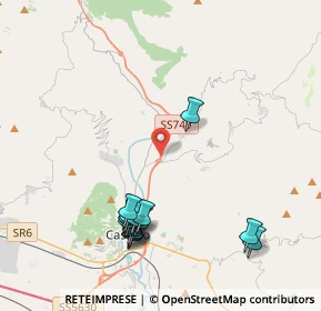 Mappa Via Tangenziale Superstrada, 03049 Sant'Elia Fiumerapido FR, Italia (4.754)