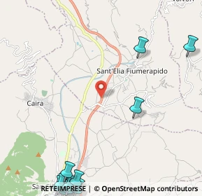 Mappa Via Tangenziale Superstrada, 03049 Sant'Elia Fiumerapido FR, Italia (3.80364)