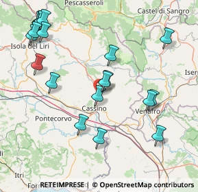 Mappa Via Tangenziale Superstrada, 03049 Sant'Elia Fiumerapido FR, Italia (19.85526)