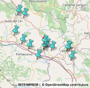 Mappa Via Tangenziale Superstrada, 03049 Sant'Elia Fiumerapido FR, Italia (13.99857)