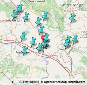 Mappa Via Tangenziale Superstrada, 03049 Sant'Elia Fiumerapido FR, Italia (15.5795)