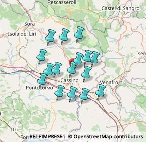 Mappa Via Tangenziale Superstrada, 03049 Sant'Elia Fiumerapido FR, Italia (11.58313)