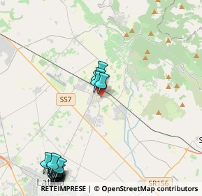 Mappa Via delle Camelie, 04013 Latina Scalo LT, Italia (6.501)