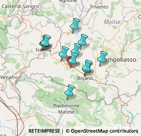 Mappa Piazza Garibaldi, 86092 Cantalupo nel Sannio IS, Italia (10.5525)