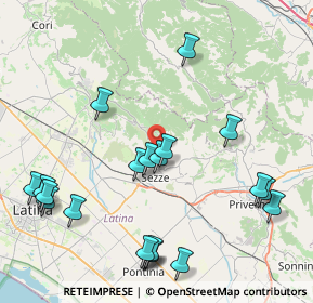 Mappa Via Fontana del Sordo, 04018 Sezze LT, Italia (10.347)