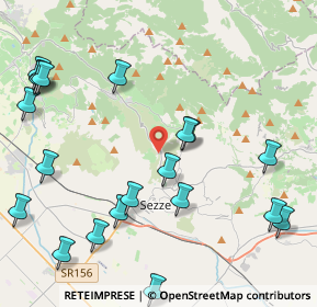 Mappa Via Fontana del Sordo, 04018 Sezze LT, Italia (5.6735)