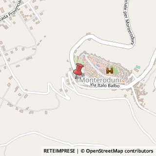 Mappa Via Strada Vecchia, 78, 86075 Monteroduni, Isernia (Molise)