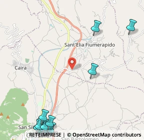 Mappa Via Cupa, 03049 Sant'Elia Fiumerapido FR, Italia (3.62182)
