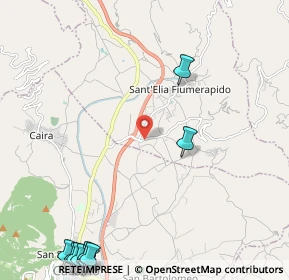 Mappa Via Cupa, 03049 Sant'Elia Fiumerapido FR, Italia (3.81273)
