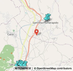 Mappa Via Cupa, 03049 Sant'Elia Fiumerapido FR, Italia (3.91286)