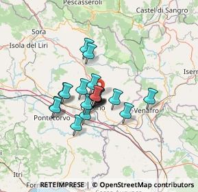 Mappa Via Cupa, 03049 Sant'Elia Fiumerapido FR, Italia (9.591)