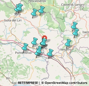 Mappa Via Cupa, 03049 Sant'Elia Fiumerapido FR, Italia (15.87067)