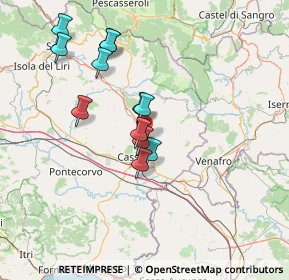 Mappa Via Cupa, 03049 Sant'Elia Fiumerapido FR, Italia (13.43167)