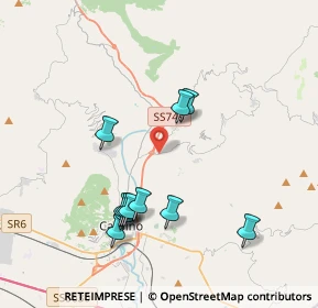 Mappa Via Cupa, 03049 Sant'Elia Fiumerapido FR, Italia (4.01)