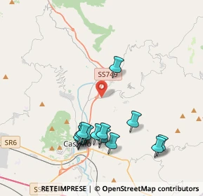 Mappa Via Cupa, 03049 Sant'Elia Fiumerapido FR, Italia (4.43143)