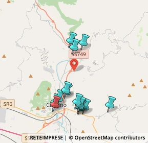 Mappa Via Cupa, 03049 Sant'Elia Fiumerapido FR, Italia (4.09786)