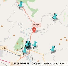 Mappa Via Cupa, 03049 Sant'Elia Fiumerapido FR, Italia (5.02231)