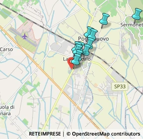 Mappa Via della Stazione, 04013 Latina Scalo LT, Italia (1.42364)