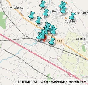 Mappa Via Domenico Torriero, 03030 Roccasecca FR, Italia (1.5415)